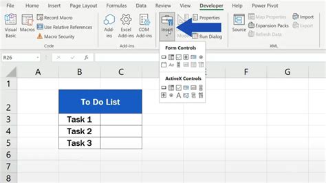 How To Put Checkbox In Excel Printable Templates