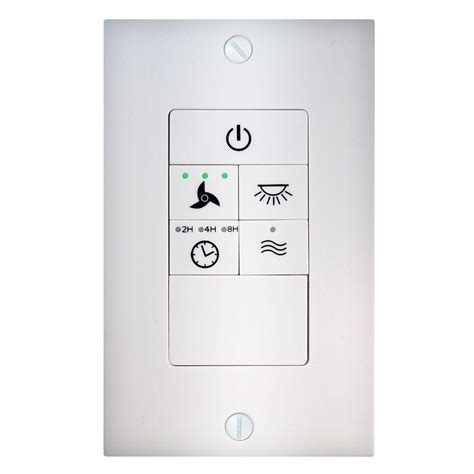 To replace the existing light switch with one included in your. Hampton Bay Universal Ceiling Fan Wireless Wall Control ...