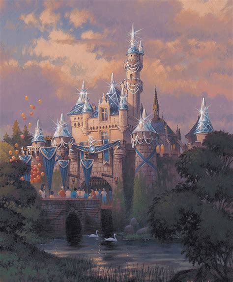 Disneyland 60 Diamond Celebration Sleeping Beauty Castle Concept Art