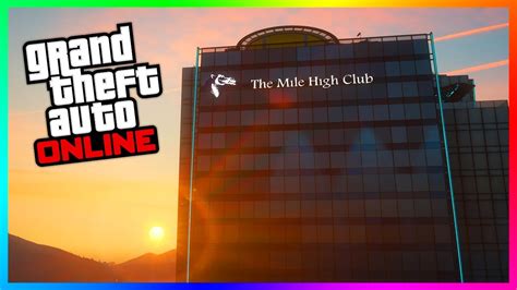 The Mile High Club Building Has Been Completed In Gta 5 Onlinejust