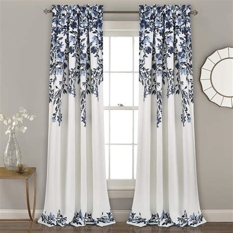 Lush Decor Tanisha Room Darkening Window Curtain Panel Pair, 84" x 52