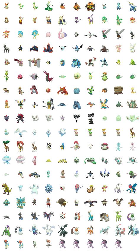 The Spriters Resource Full Sheet View Pokémon Omega Ruby Alpha Sapphire 5th Generation