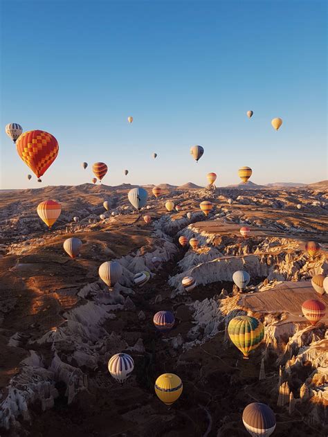 Breathtaking View From My Hot Air Balloon Ride Today In Göreme Turkey
