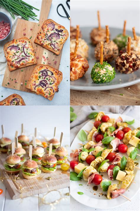 Party Buffet Rezepte zum Vorbereiten Fingerfood