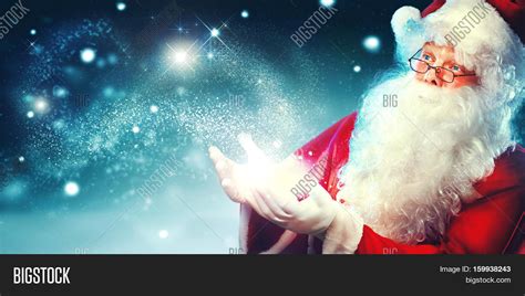 Santa Claus Magic T Image And Photo Free Trial Bigstock