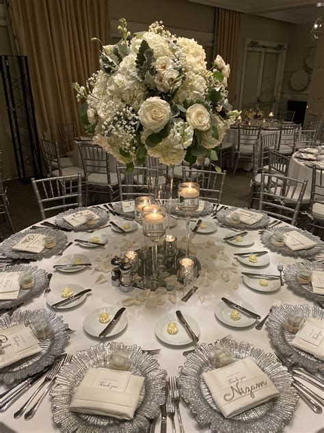 Phone support available, free domain, and free setup. Pin on Elegant wedding reception decor - white and silver