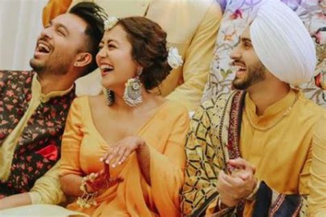 Neha Kakkar Shares Unseen Pictures From Her Haldi Ceremony With