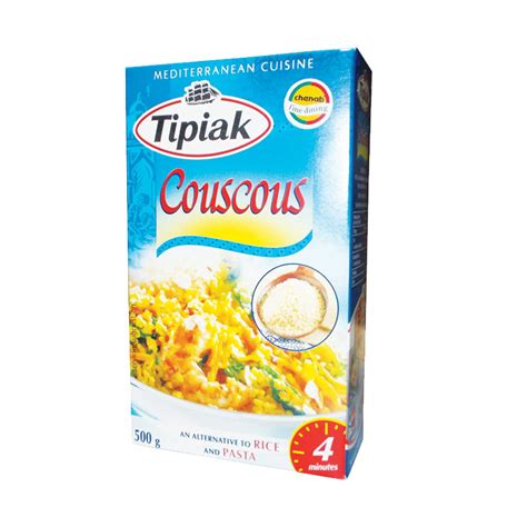 Tipiak Durum Wheat Couscous Natural Semolina 500g Chenab Gourmet