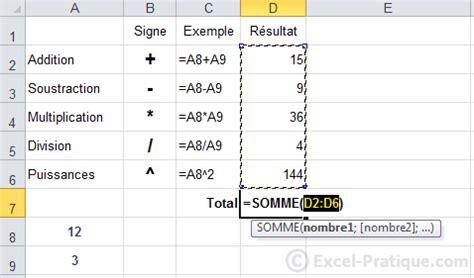 Cours Excel Formules De Calculs Et Fonctions