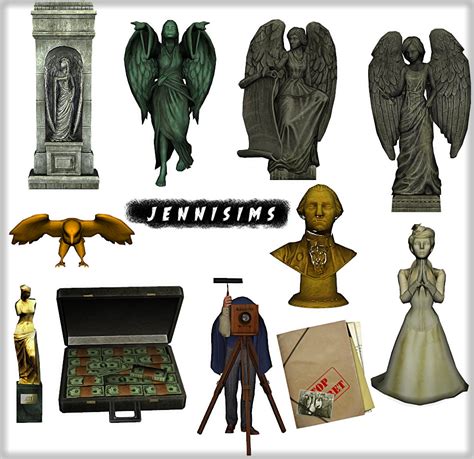 Jennisims Downloads Sims 4 Decoratives Vol 41 11 Items