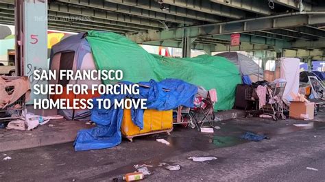 San Francisco Sued For Forcing Homeless To Move