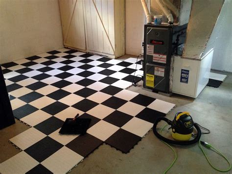 I am laying the tile on a plywood sub floor above a basement. Interlocking Basement Floor Tiles - DIY Flooring - Made in ...