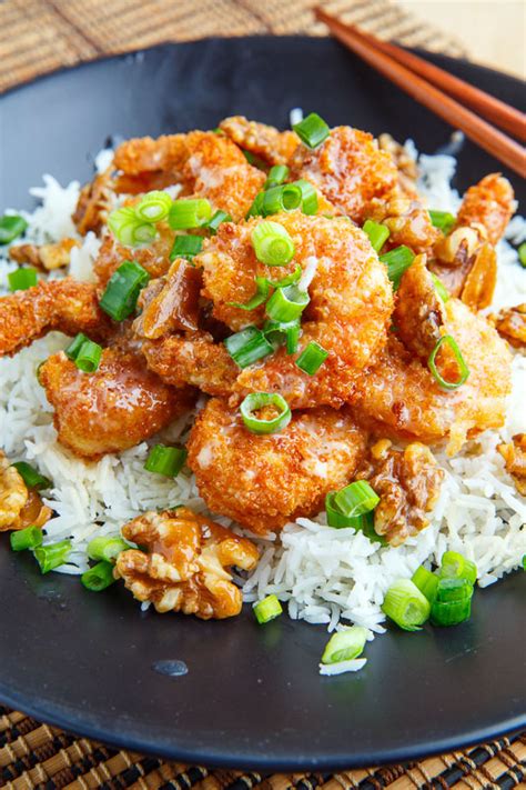 They're sweet and crunchy and add so much great texture! Honey Walnut Shrimp - Closet Cooking