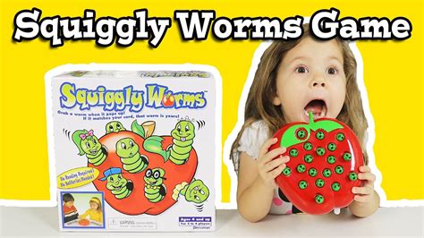 Playing Squiggly Worms Game Youtube