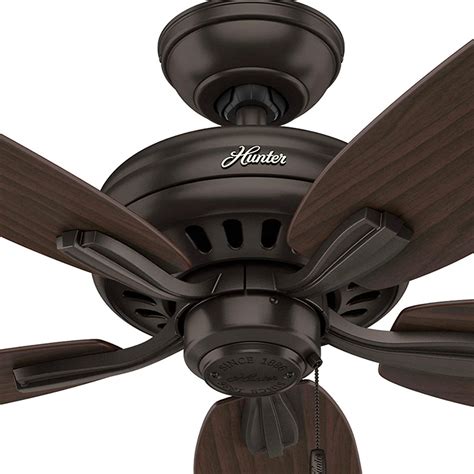 Identify and connect electrical wires. Hunter Newsome 52" Indoor Home Ceiling Fan w/ Pull Chain ...