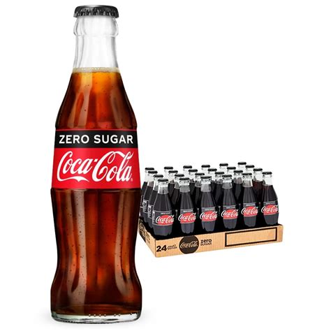 Coca Cola Zero Glass Bottles 200ml 24pck Pandjs Food Warehouse