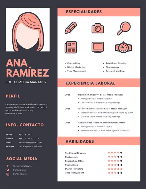 Canva Plantillas Cv Gratis