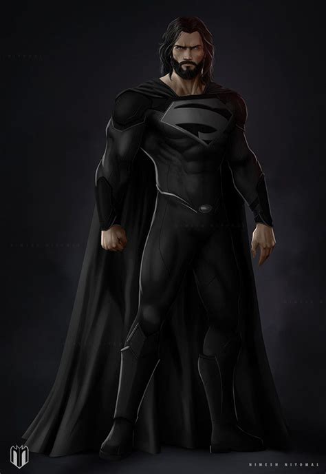 People will, you know, stand straight or will go hey. Superman - Black suit design, Nimesh Niyomal on ArtStation ...