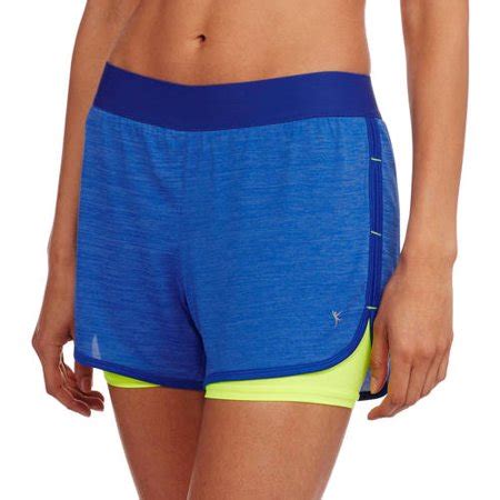 Download Danskin Now Women's Active 2fer Knit Running Shorts ...