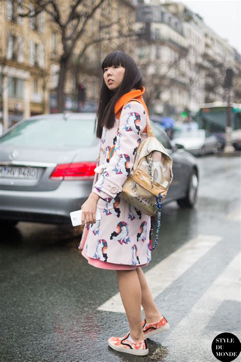 She got her start as a fashion blogger. Paris Fashion Week FW 2014 Street Style: Susie Bubble ...