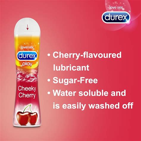 Durex Play Cheeky Cherry Lubricant Gel 50 Ml Bigamart