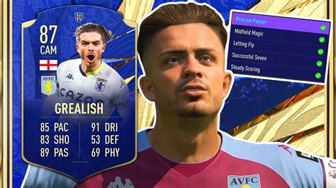 This is his toty nominees card. 87 GREALISH REVIEW & HOW TO UNLOCK QUICKLY! FIFA 21 TOTY ...