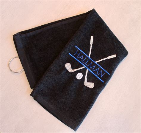 Personalized Monogrammed Golf Towel Golf Towel T Custom Etsy