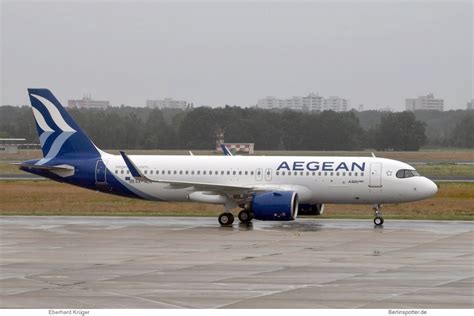 Aegean Airlines Airbus A320neo Sx Neo Berlin Spotterde