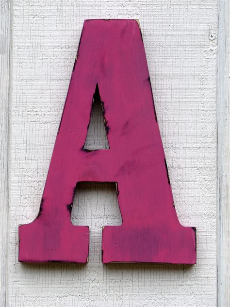 Ornate wildflower wooden letter of your choosing in distressed wood with a matching handwoven dreamcatcher. 3 D Large Wooden letters home decor rustic by ...