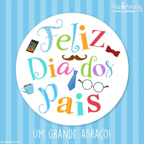 Cartão Dia Dos Pais Abraço