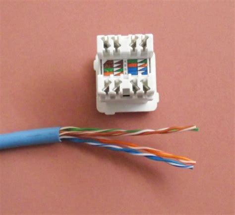 Click on the image to enlarge, and then save it to your computer by. Terminating Cat5e Cable on a Jack (Wall Mount or Patch Panel)