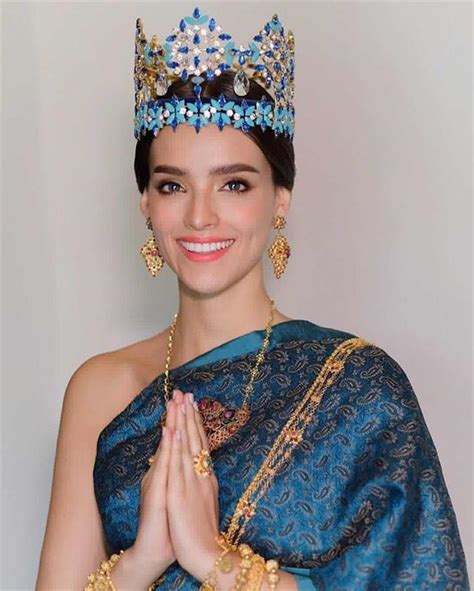Miss World 2018 Vanessa Ponce De Leon Appreciates Thailands Culture On