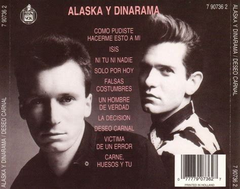 Mis Musicas 1984 Alaska Y Dinarama Deseo Carnal Alaska