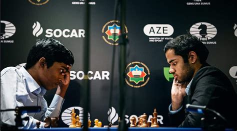 Chess World Cup 2023 Highlights Praggnanandhaa Defeats Arjun Erigaisi