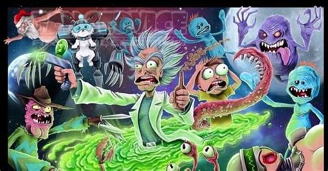 Funny Rick And Morty Fan Art
