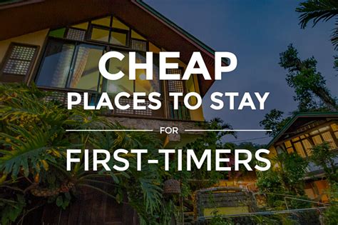 Cheap Places To Stay Temporarily
