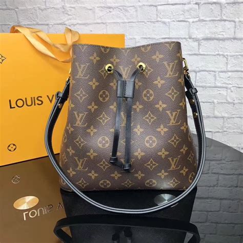 Louis Vuitton Lv Neonoe Bucket Bag Monogram Leather Louis Vuitton