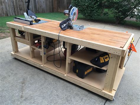 Workshop Table Design Plans - Image to u