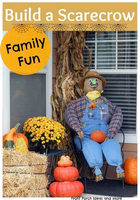 How To Build A Scarecrow Easy Instructions Make A Scarecrow Diy