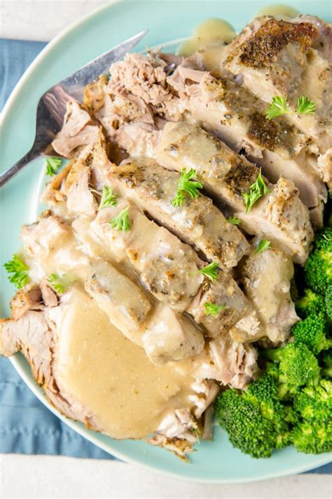 Drizzle the pork skin with a little olive oil and then massage one tablespoon of salt into the skin forcing it into the score marks. Easy Pork Roast | Recipe | Slow cooker pork roast, Slow cooker pork, Pork