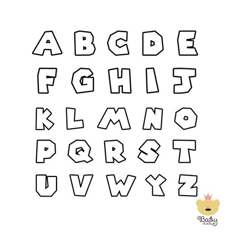 Molde Letras Mario Bros In 2021 Math Word Search Puzzle Words