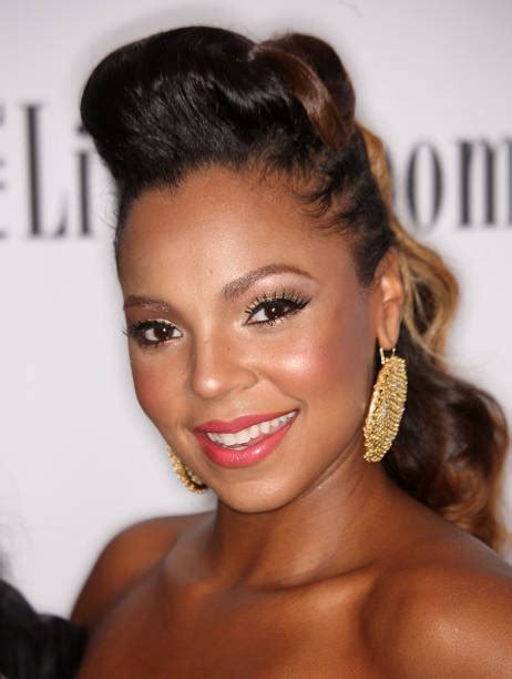 Ashanti Pictures And Photos Sleek Ponytail Hairstyles Curly Hair Updo
