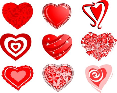 Valentine Heart Outline Free Vector Download 9667 Free Vector For