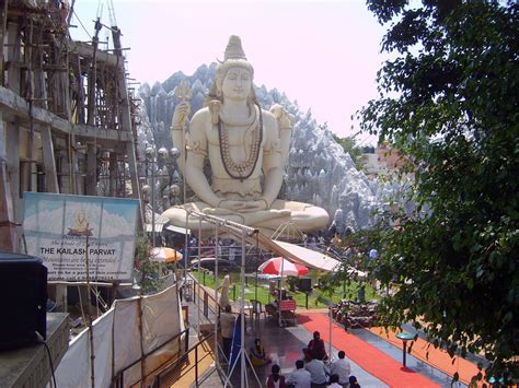 Shiva And Ganesha Statues In Kemp Fort Near Bangalore Airport Photo