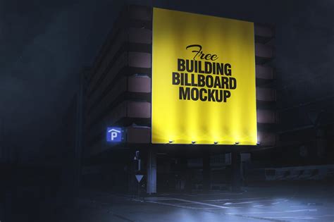 day night outdoor building billboard mockup psd good mockups