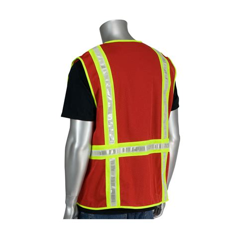 Reasonably priced, this vest is one of our best sellers. NEW PIP 300-1000-BL/XL Non-ANSI Solid/Mesh Safety Vest ...