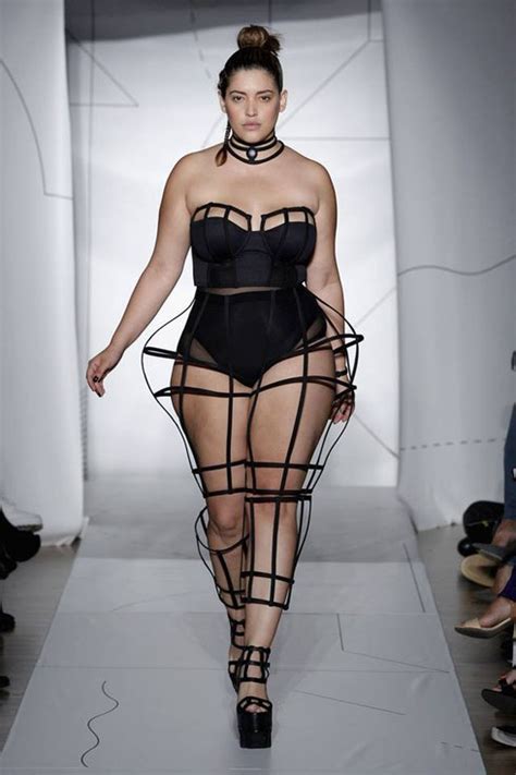 Plus Size Model Denise Bidot Er Ffnet Fashion Show Kurvenreich Blog
