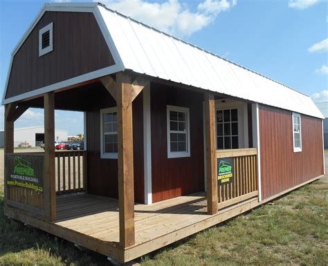 16x40 Deluxe Lofted Barn Cabin