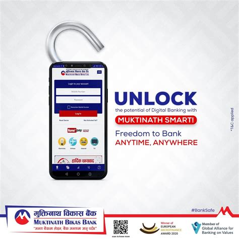 UNLOCK the potential of DIGITAL BANKING with MUKTINATH SMART! Freedom