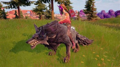 How To Pet A Tamed Wolf Or Boar In Fortnite